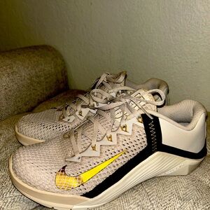 Nike Gray and Yellow Athletic Shoes